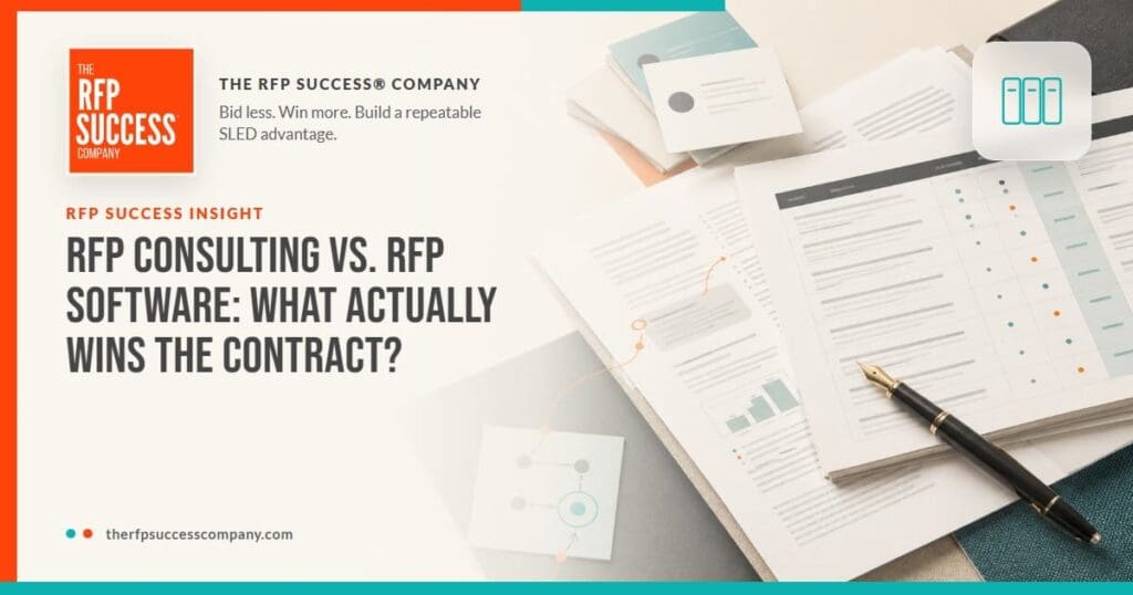 RFP Consulting vs. Software from The RFP Success® Company