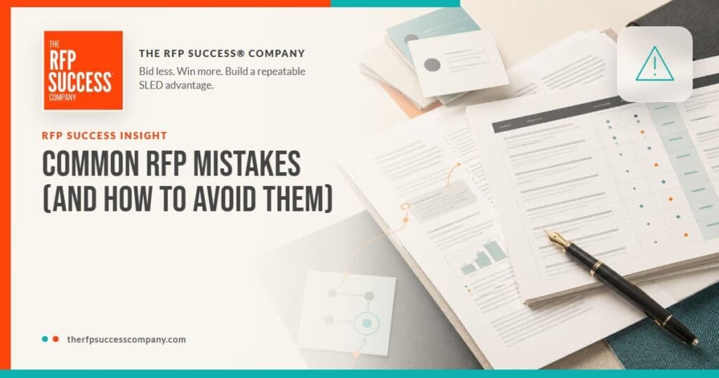 RFP Mistakes from The RFP Success® Company